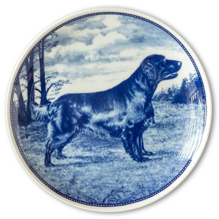 Ravn dog plate no. 51, Flat Coated Retriever