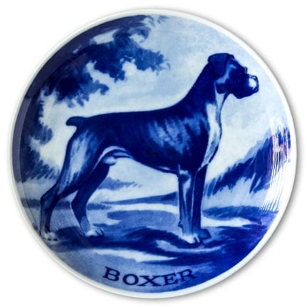 Ravn Utility dog plate no. 18, Boxer