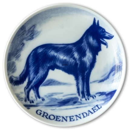 Ravn Hundeteller Nr. 21, Groenendael Hund (Belgischer Schäferhund)