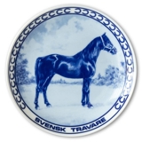 Ravn horse plate no. 4, Swedish Trotter