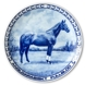 Ravn horse plate no. 5, Arabian Thoroughbred