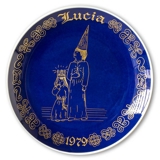 1979 Ravn koboltblå Sankta Lucia platte
