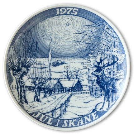1975 Ravn Christmas in Scania plate