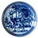 1981 Ravn Christmas plate in the series "Swedish Christmas", Stag