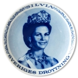 Ravn commemorative plate, Queen Silvia