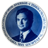 Ravn Gedenkteller, Carl XVI Gustaf