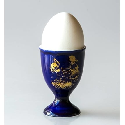 Ravn Cobalt Blue Easter Egg Cup 1984