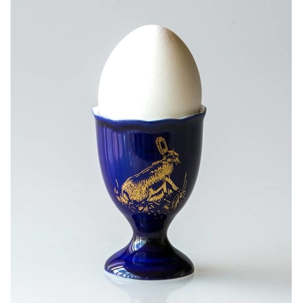 Hutschenreuther Cobalt Blue Easter Egg Cup 1985