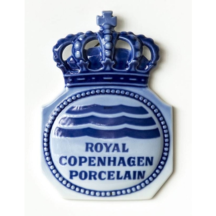 Royal Copenhagen Händlerschild - Royal Copenhagen Porcelain  (ca. 1906)