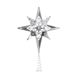 Karen Blixen's Jul, Topstjerne, sølvfarvet stål