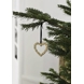 Karen Blixen Christmas, Flower Heart, gold-plated
