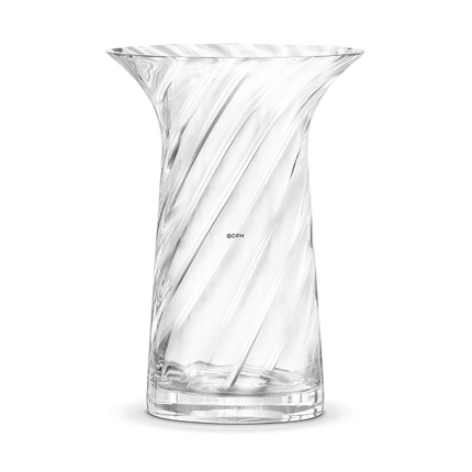 Filigran vase, optik, mellem 21 cm