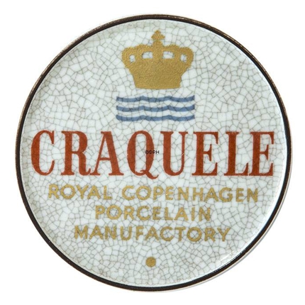 Royal Copenhagen Craquele Factory Sign