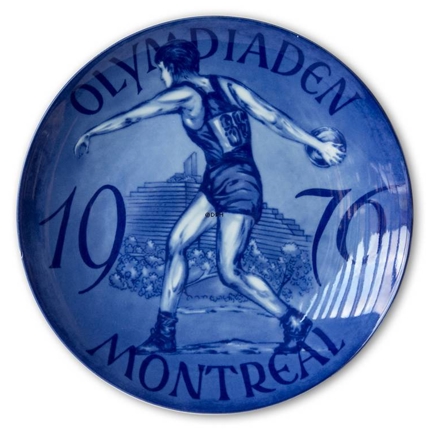 The Montreal Olympics 1976, plate, Royal Heidelberg