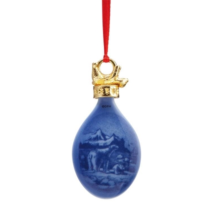 2010 Royal Copenhagen Ornament, Christmas Drop