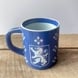 Commemorative mug for Princess Benedikte, Aluminia no. 740-3135