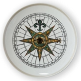 1973 Royal Copenhagen Compass plate,