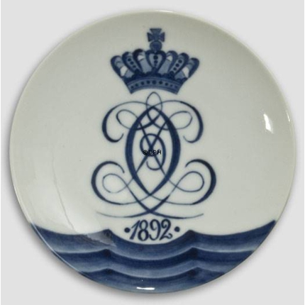 1892 Royal Copenhagen Gedenkteller