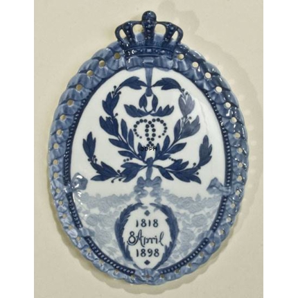 1818-1898 Royal Copenhagen Mindeplatte