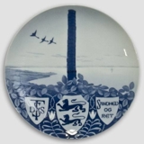 1898 Royal Copenhagen Memorial plate, Truth and Justice