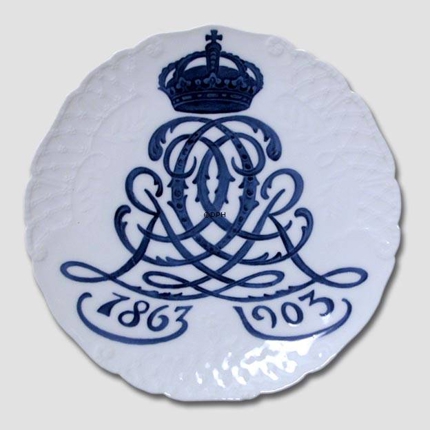 1863-1903 Royal Copenhagen Gedenkteller,