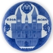 1906 Royal Copenhagen Memorial plate, Viborg Cathedral, A.DOM.MGMVI