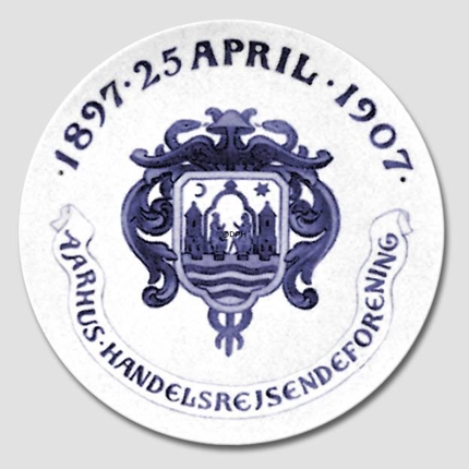 1897-1907 Royal Copenhagen Mindeplatte,