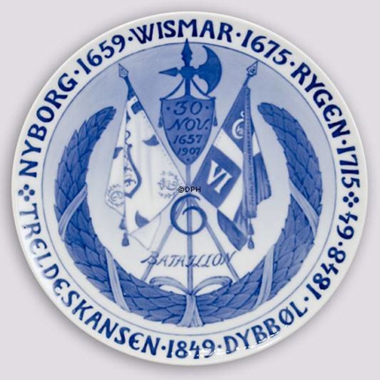 1907 Royal Copenhagen Memorial plate,