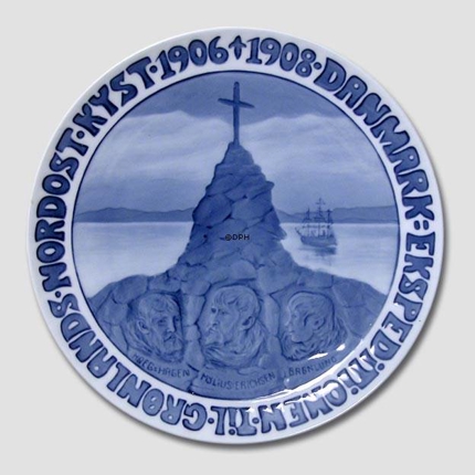 1906-1908 Royal Copenhagen Memorial plate,