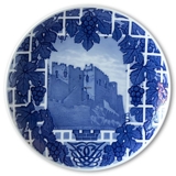 1911 Royal Copenhagen Memorial plate, The castle Lindos at Crete