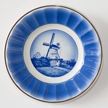 Bowl with Dybboel Mill, Royal Copenhagen