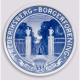 1881-1922 Royal Copenhagen Memorial plate, FREDERIKSBERG BORGER
FORENING 1882-1922