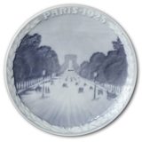 1925 Royal Copenhagen Memorial plate, World exhibition in Paris