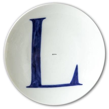 Royal Copenhagen plate with "L" Extremely rare !!! - Age unknown