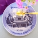 1925-1975 Royal Copenhagen Jubiläumsteller, Radio von Dänemark 50. Jahrestag 1925-1975