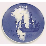 1774-1994 Royal Copenhagen Jubilæumsplatte, Kongelig Grønlandske Handel