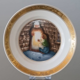 Hans Christian Andersen Fairytale plate, The Little Match Girl, Royal Copenhagen