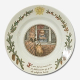Peters jul Christmas plate no. 4, Royal Copenhagen
