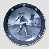 Royal Copenhagen Memorial plate, The Bicentenary of The Peasants Liberation