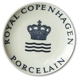 Royal Copenhagen Dealer plate/sign "Royal Copenhagen Porcelain"