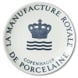 Royal Copenhagen Händlerteller "La Manufacture Royala De Porcelaine De Copenhague"