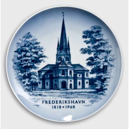 1818-1968 Royal Copenhagen Gedenkteller Frederikshavn