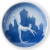 1980 Royal Copenhagen Olympic plate, Moscow