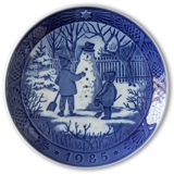 The Snowman 1985, Royal Copenhagen Christmas plate