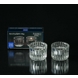 Tealight candleholders, set of 2 pcs.