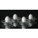 Revolit Eierbecher Durchsichtiger Kunststoff - 4er Set