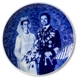 Swedish Plate Commemorating the Wedding between Carl XVI Gustaf and Silvia 1976