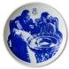 Swedish Plate Commemorating the Baptism of Crown Princess Victoria 1977