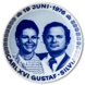 Schwedischer Teller Hochzeit zwischen Carl XVI Gustaf und Silvia 19. Juni 1976