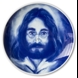 Commemorative Plate of John Lennon 1940-1980 by John Heine
